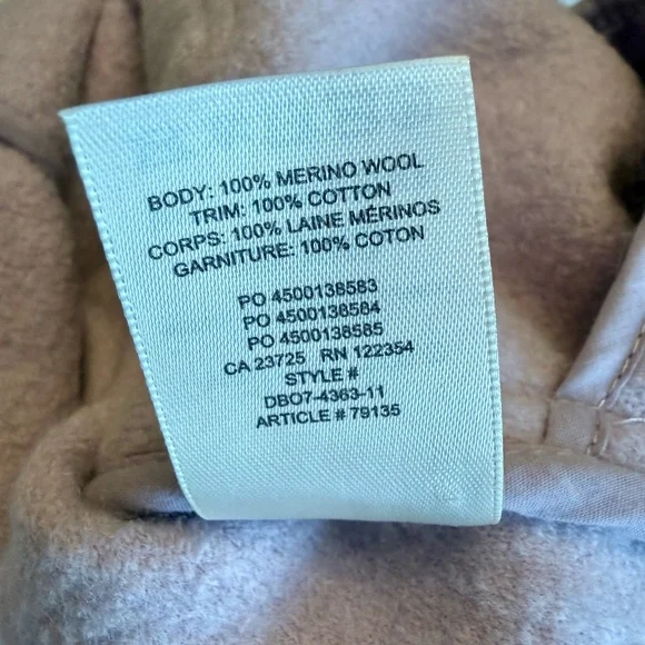 Wilfred Long Ganna Jacket – Lavender – Size XS - Picture 7 of 8